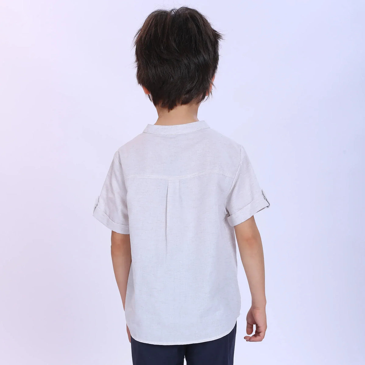 Solid Fashion Shirt For Boys Image