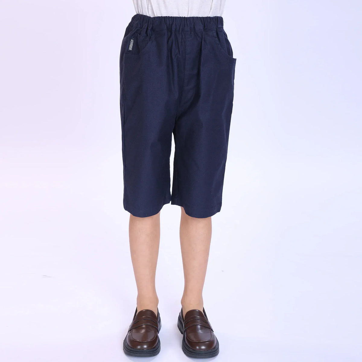 Plain Fashion Shorts For Boys Image