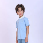Badge Fashion Polo Shirt For Boys Image