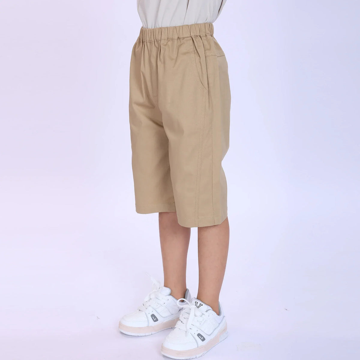 Plain Fashion Shorts For Boys Image