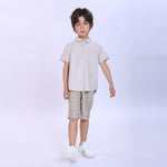 Checked Fashion Shorts For Boys Image