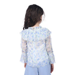 Floral Classic Blouse For Girls Image