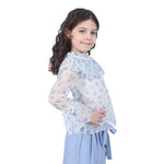 Floral Classic Blouse For Girls Image