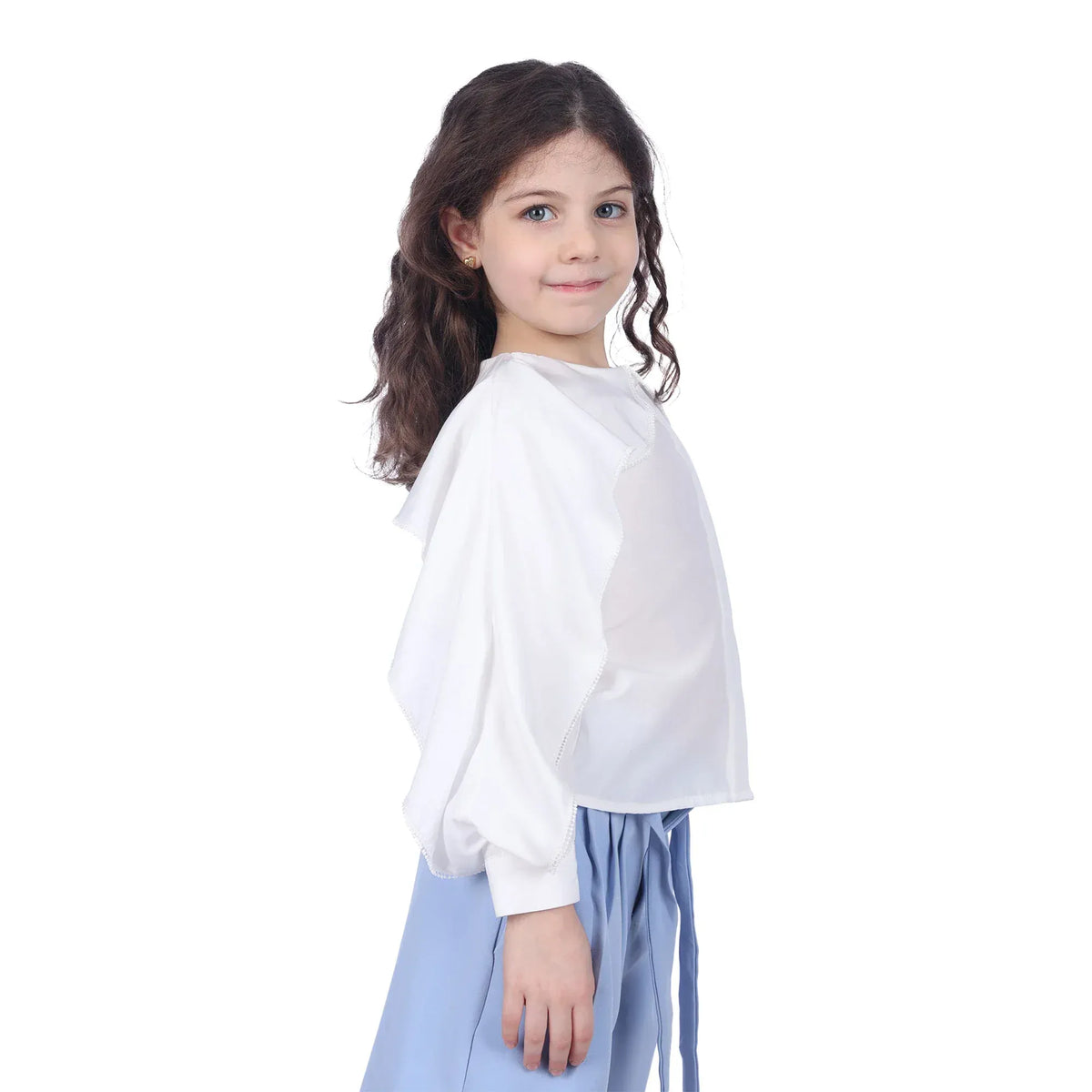 Plain Classic Shirt For Girls Image