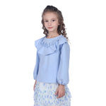 Floral Classic Blouse For Girls Image