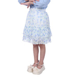 Floral Classic Skirt For Girls Image