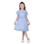 Floral Classic Dress For Girls Image