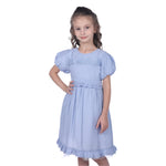 Floral Classic Dress For Girls Image