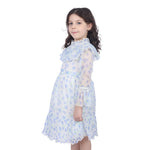 Floral Classic Dress For Girls Image