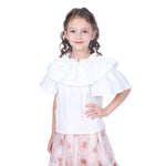 Plain Classic Blouse for Girls Image