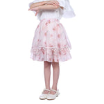 Floral Classic Skirt for Girls Image