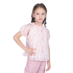 Floral Classic Blouse for Girls Image
