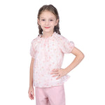 Floral Classic Blouse for Girls Image