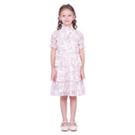Floral Classic Dress for Girls Image
