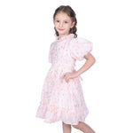 Floral Classic Dress for Girls Image