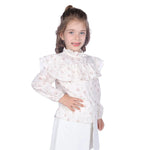 Floral Classic Blouse For Girls Image