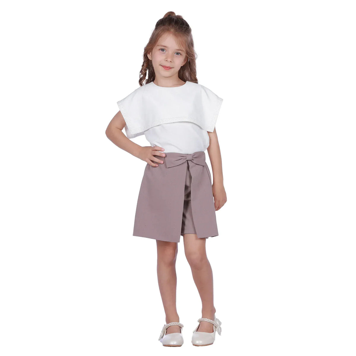 Plain Classic Shorts For Girls Image