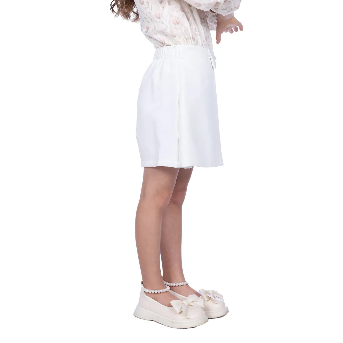 Plain Classic Shorts For Girls Image