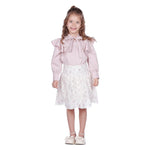 Plain Classic Blouse For Girls Image