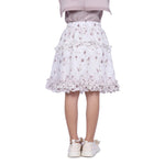 Floral Classic Skirt For Girls Image