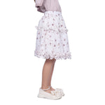 Floral Classic Skirt For Girls Image