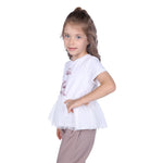 Floral Classic T.Shirt For Girls Image