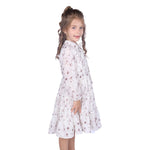 Floral Classic Dress For Girls Image