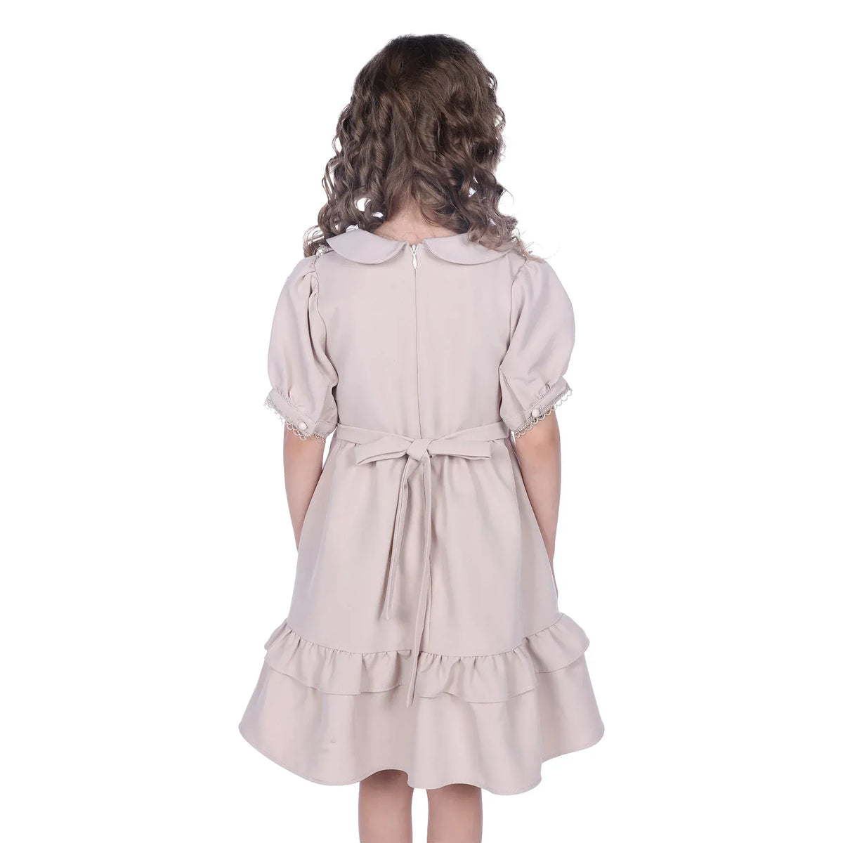 Embroidery Classic Dress For Girls Image