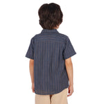 Striped Classic Shirt For Boys Image