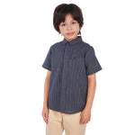 Striped Classic Shirt For Boys Image