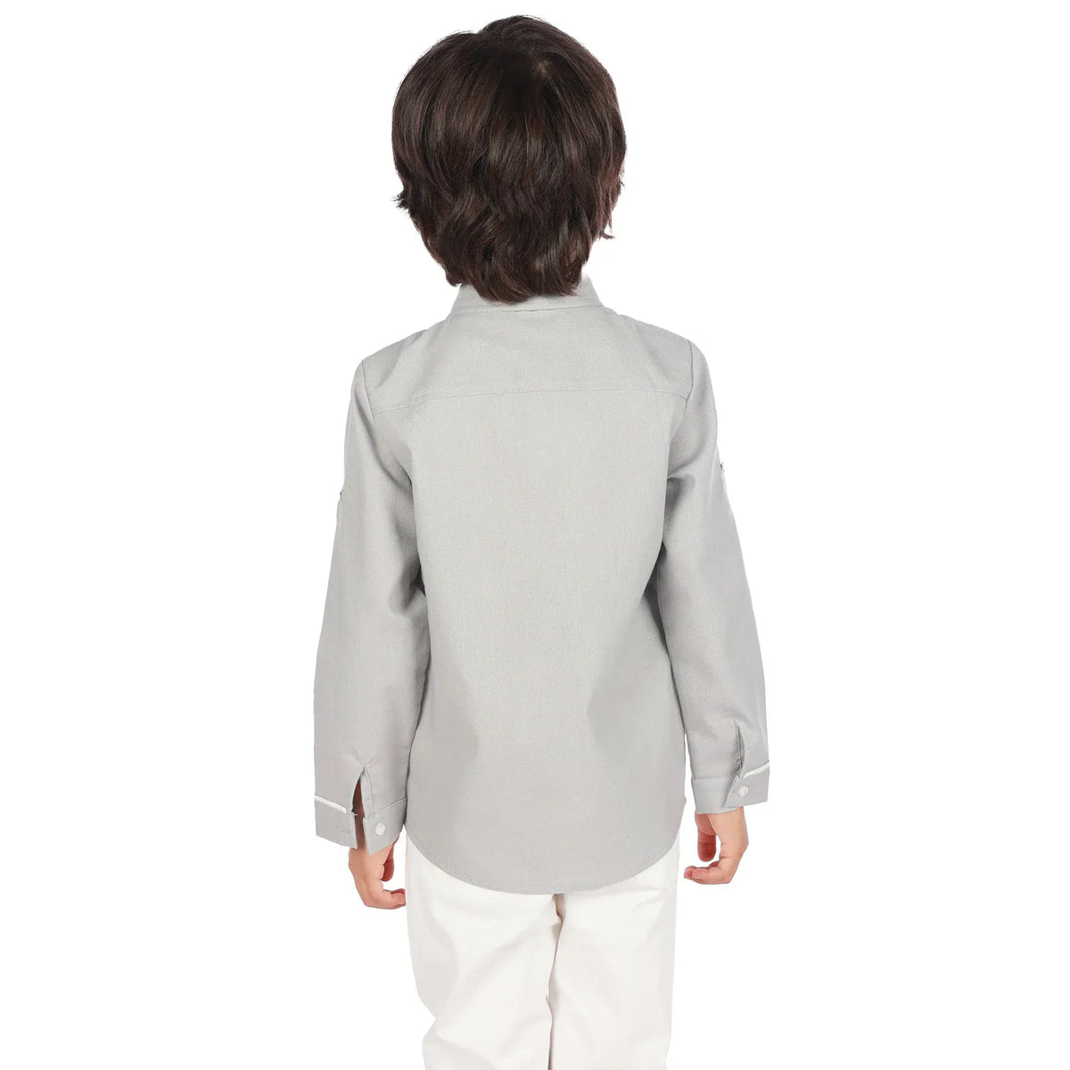 Badge Classic Shirt For Boys Image