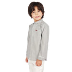 Badge Classic Shirt For Boys Image
