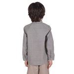 Solid Classic Blouse For Boys Image