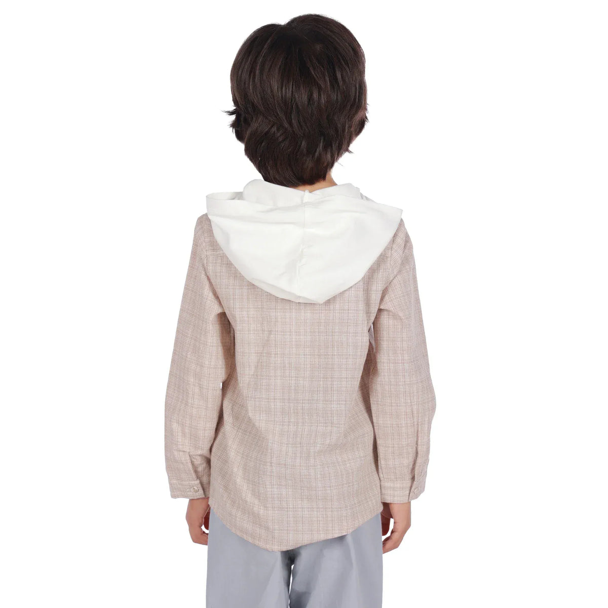 Checked Classic Blouse For Boys Image