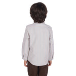 Striped Classic Shirt For Boys Image