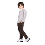 Plain Classic Pants For Boys Image