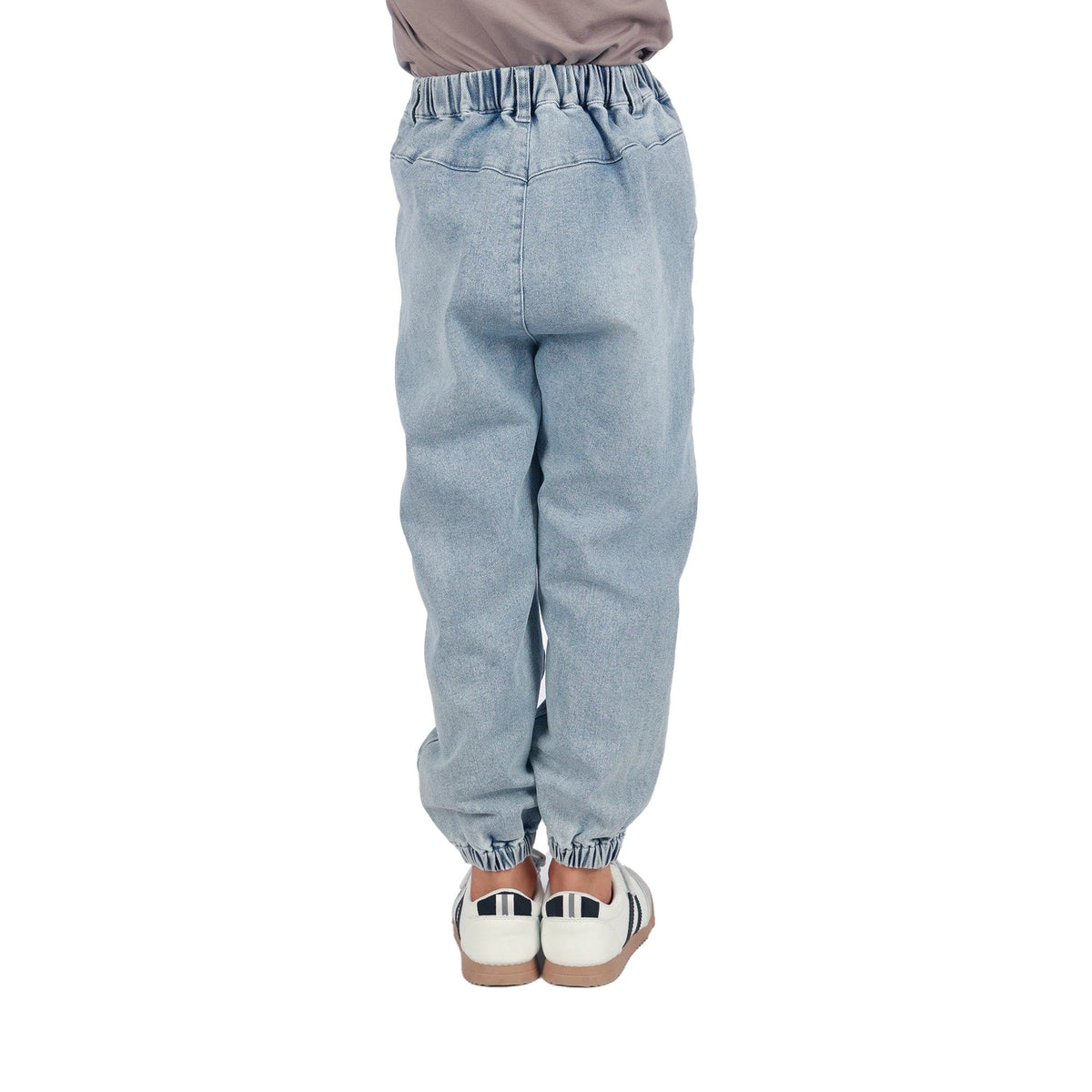 Washed Jeans Classic Pants For Boys Image