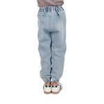 Washed Jeans Classic Pants For Boys Image