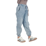 Washed Jeans Classic Pants For Boys Image
