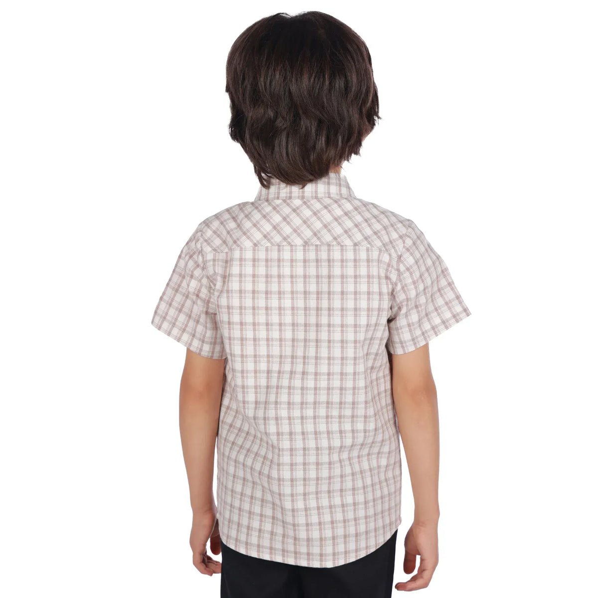 Checked Classic Shirt For Boys Image