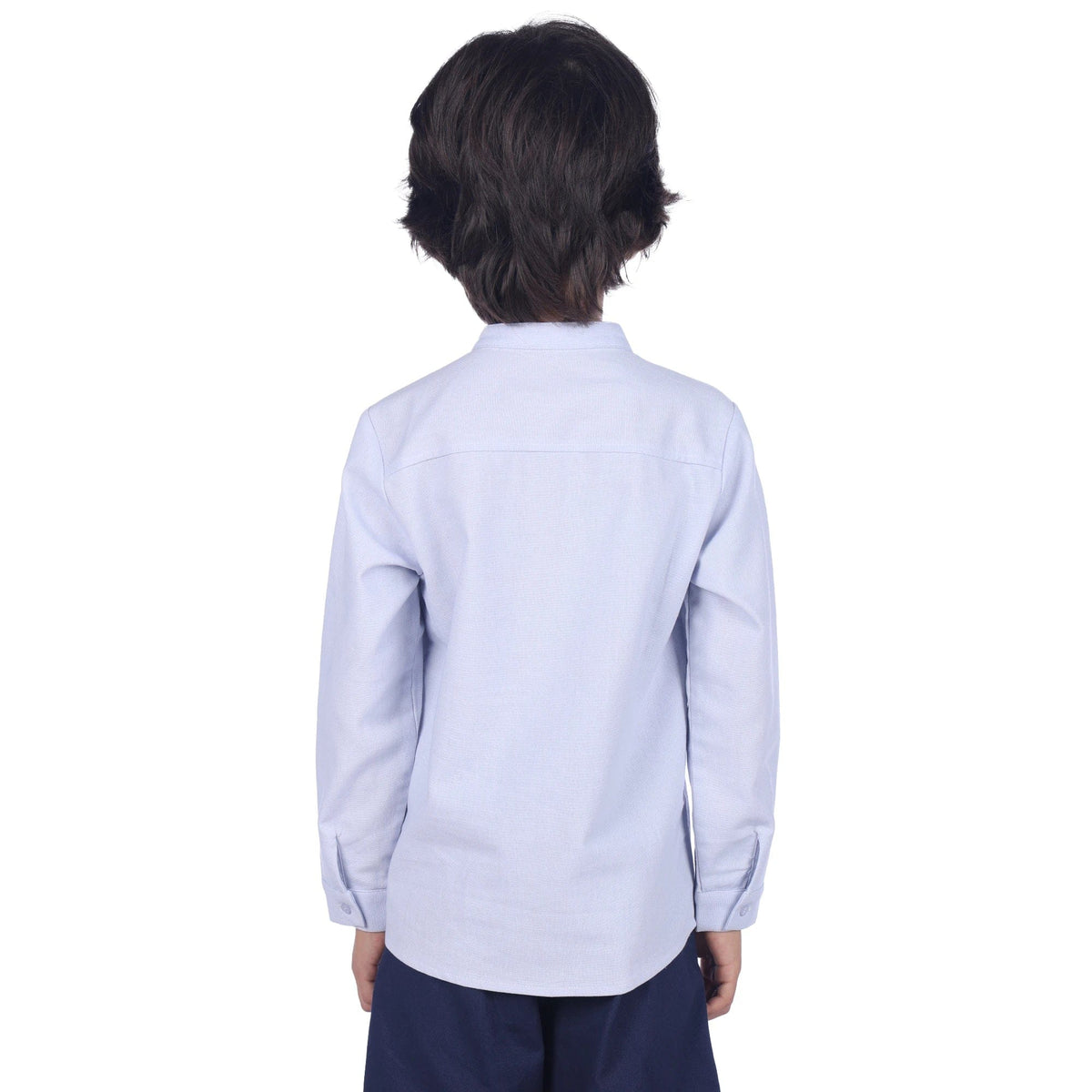 Embroidery Classic Shirt For Boys Image
