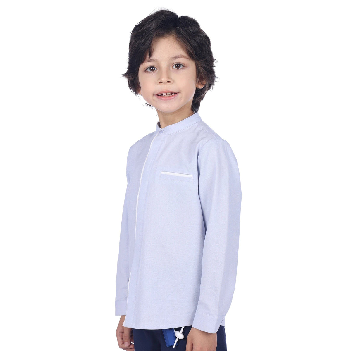 Embroidery Classic Shirt For Boys Image