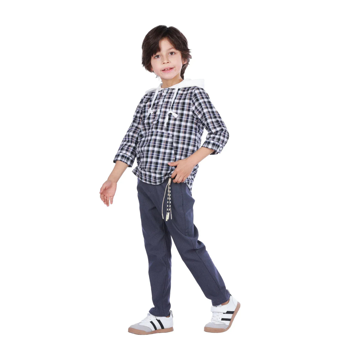 Checked Classic Shirt For Boys Image
