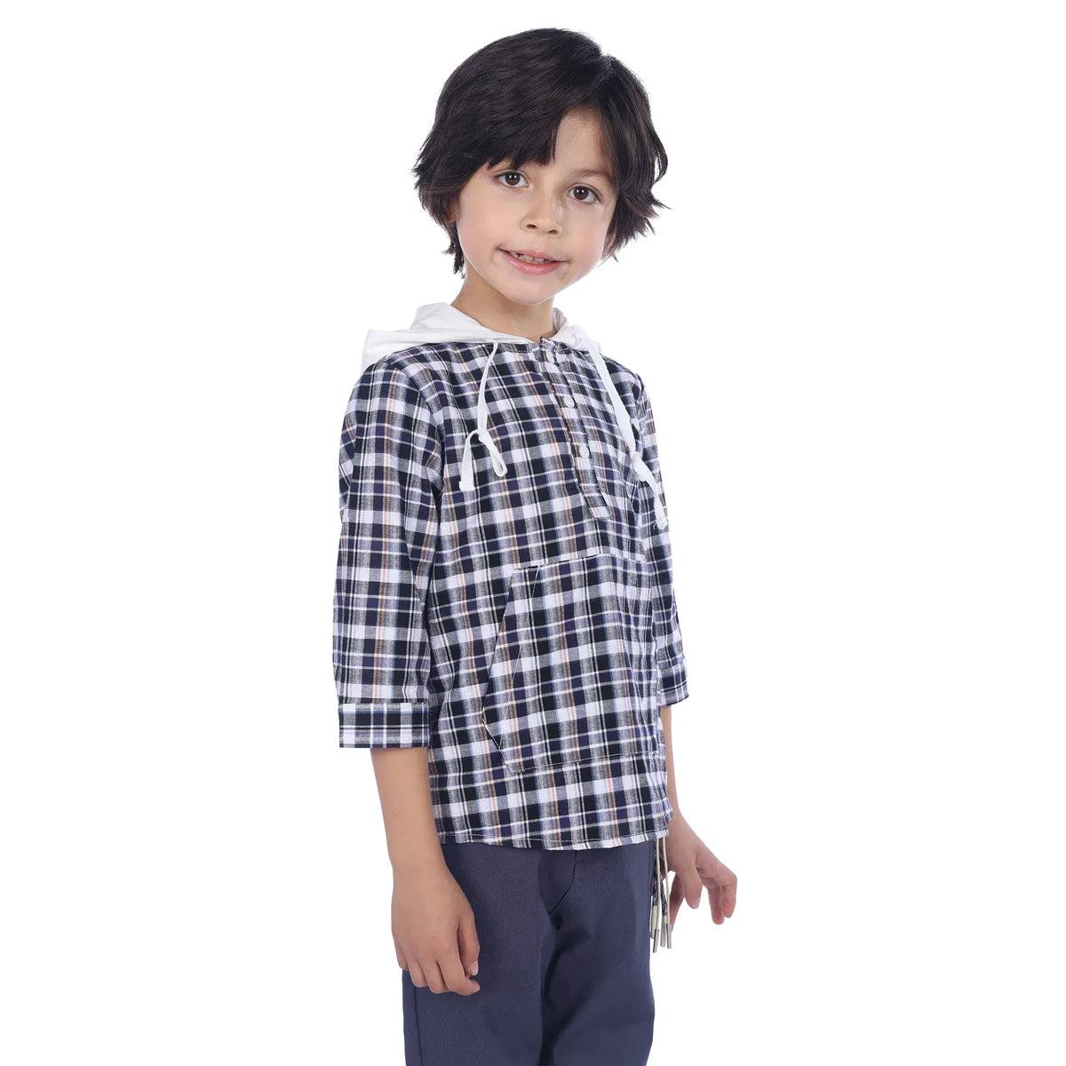 Checked Classic Shirt For Boys Image