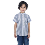 Striped Classic Blouse For Boys Image