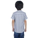 Striped Classic Blouse For Boys Image