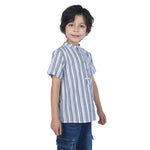 Striped Classic Blouse For Boys Image