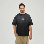 Black Printed T.Shirt for Men Image