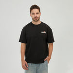 Black Printed T.Shirt for Men Image