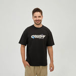 Black Printed T.Shirt for Men Image